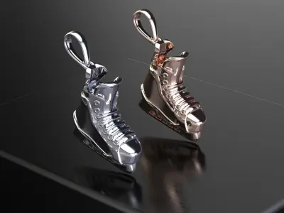 Skate  Shoes  Pendant 3D print model