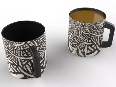 CUP 01 3D model