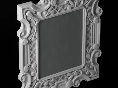 frame 3D model for cnc and 3d printer 3D print model