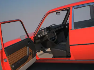  Peugeot 504 3D model