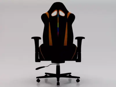 Gaming Chair 05 Low-poly 3D model