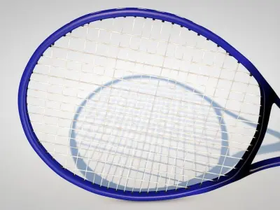 Tennis Racket 3D model