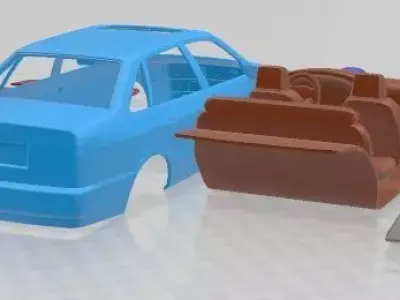 Volkswagen Passat B4 Sedan 1993 Printable Car  3D print model