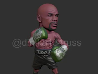 Floyd Mayweather 3D print model