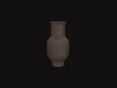 Vase V01 Low-poly 3D model
