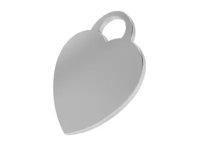 Heart Pendant 4218 3D print model