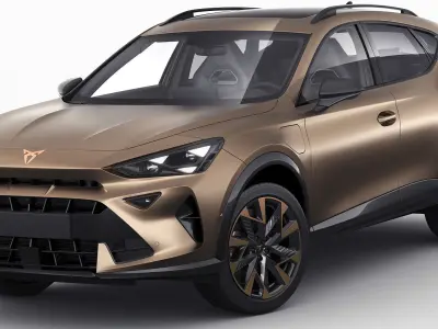 Cupra Formentor 2025 eHybrid and VZ 3D model