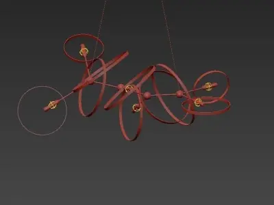 Katie chandelier 3D model