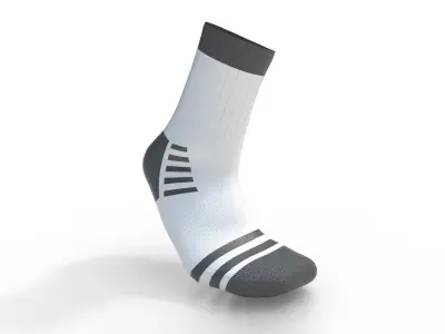 Socks  M10 Low-poly 3D model