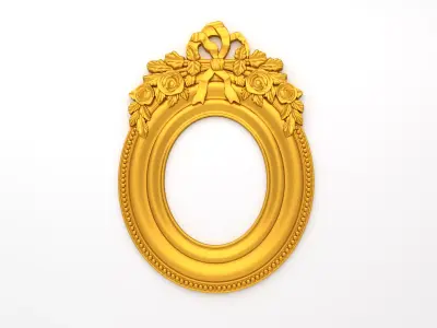 Frame mirror 3D model 07 3D print model