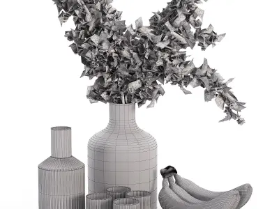  Decorative set 38 3D model