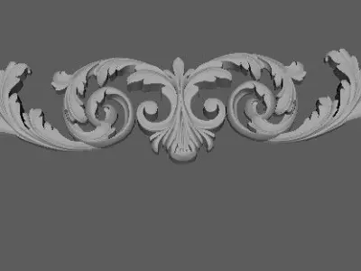 dekor ornament 3D model get