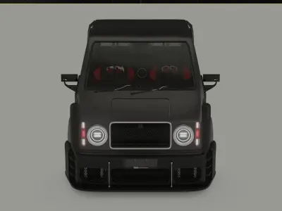 Suzuki Carry V10 Widebody Kit 3D model