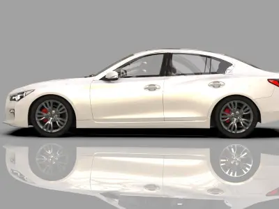 Nissan Skyline  RV37 2020 HQ interior  3D model