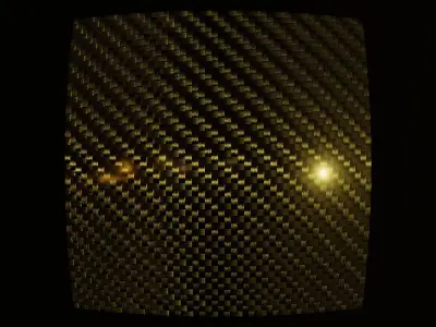 Carbon Fiber Procedural Material 3D model