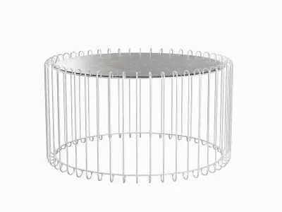 Wire Coffee Table Pack 3D Model Collection