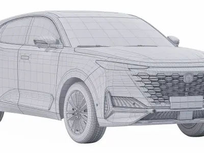 Changan Uni-K 3D model