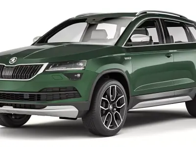 Skoda Karoq Scout 2019 3D model
