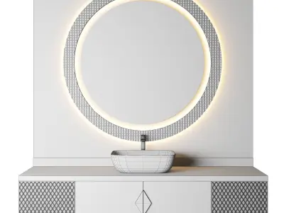 Luxury Bathroom 81 3D model