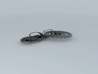 Xhable Logo Free 3D model