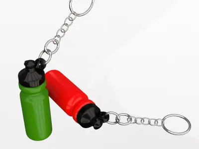 Sport Bottle Keychain 3D print model