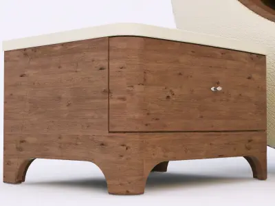 woodways bossa nova bedroom set 3D model