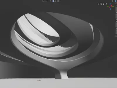 Dynamic Mobile Low-poly 3D model