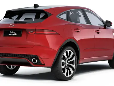 Jaguar E-Pace R-Dynamic 2021 3D model
