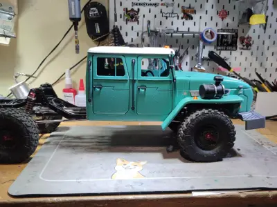 Crawler 4320 dual cab - 1-10 RC Body  3D print model