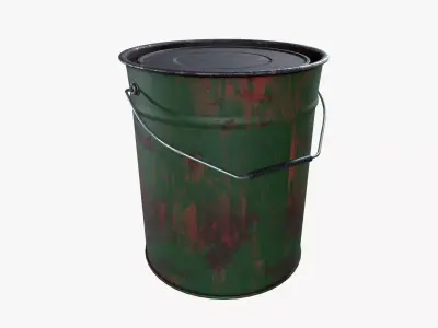 Paint Bucket 3D model