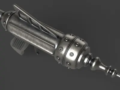 Fantasy Gun 16 3D model