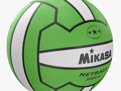 Mikasa Netball Ball 3D model