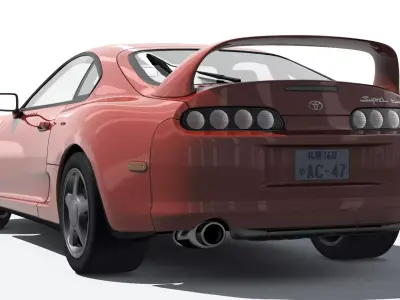 Toyota Supra MKIV 3D model