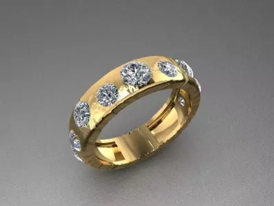 colored ring  3D print model