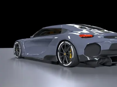 Koenigsegg Gemera 3D model