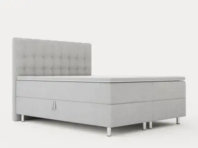 Montana Storage Bed 160x200 Low-poly 3D model