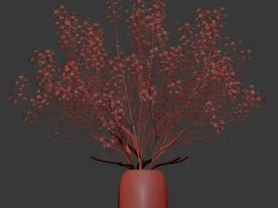 Bouquet of wildflowers 3D model