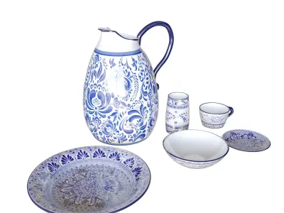 Talavera Plates 3D model