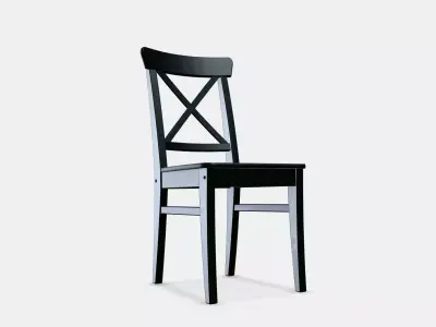 INGOLF Chair Low-poly 3D model