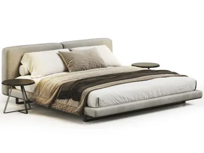 Bed Colection 04 - 10 Items 3D model