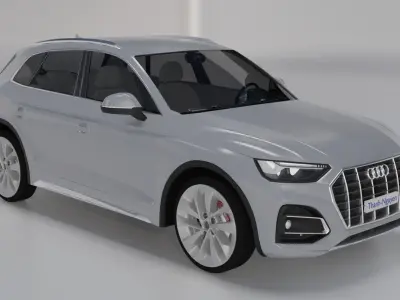 Audi Q5 2021 3D model