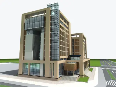 Building 75 3D model
