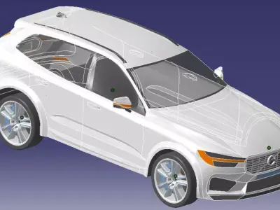 Volvo suv 3D model