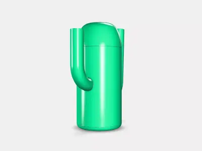 ARTBUSKE Vase-watering can Low-poly 3D model