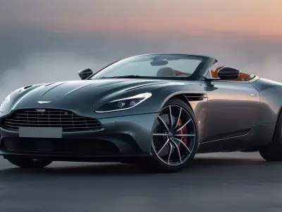 Aston martin DBS superleggera volante inspired Low-poly 3D model