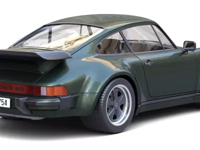 Porsche 911 930 Turbo 1974 3D model