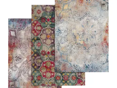 Rug Set 2116 3D model