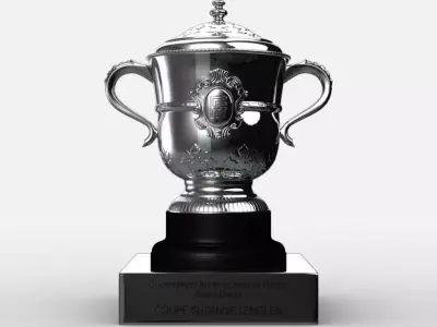 Roland Garros Womens Trophy 3D model