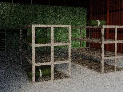 Abandoned Warehouse 3D model
