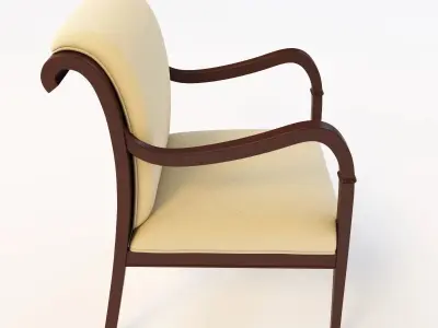 Consulate Pull Up Armchair 78223 3D model